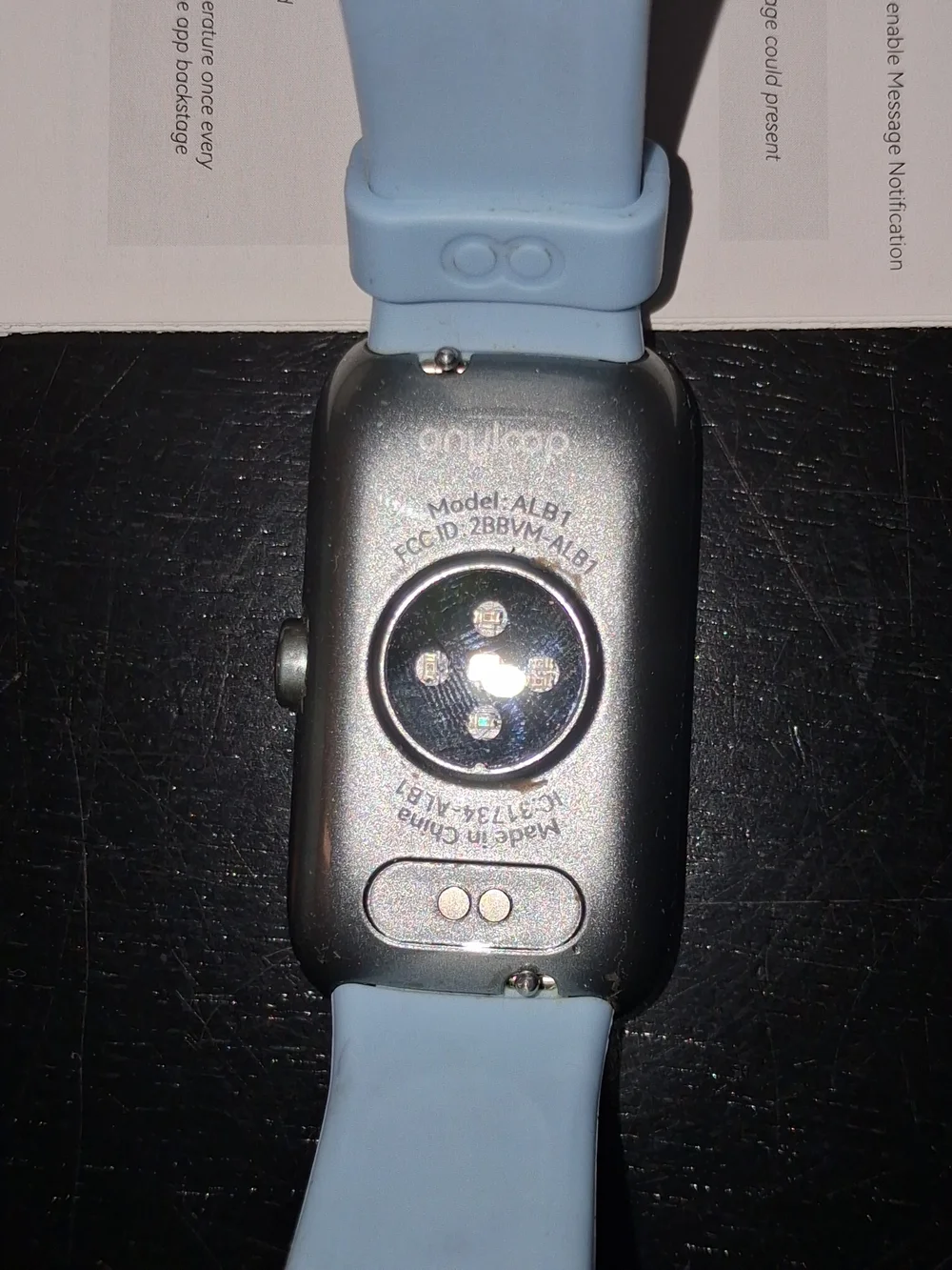 Anyloop Smart Fitness Watch - Blue